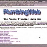 PlumbingWeb website in 1997